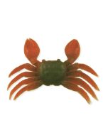 Granchio in gomma per la pesca Orange Black Medium