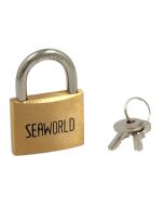 Lucchetto marino in bronzo con arco inox