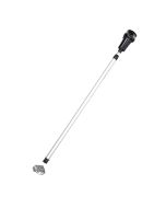 Luce di Via a pile Bianca 360° su asta telescopica