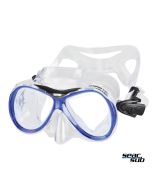 Maschera Seac Sub Capri Junior trasparente - blu