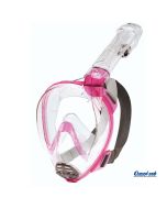 Maschera Full Mask Cressi Sub Baron Trasp/Rosa XS per Ragazzi