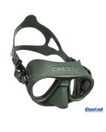 Maschera Cressi Sub Calibro Verde Anti Appannamento