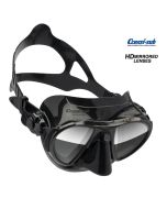 Maschera Cressi Sub Nano dark in silicone lenti a specchio