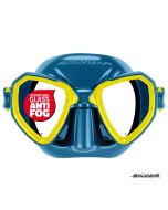 Maschera Salvimar Morpheus Anti Fog colore Petrol-Giallo