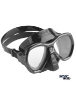 Maschera Seac Sub Elba Nero-Nero in silicone
