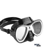 Maschera Seac Sub Elba Nero-Bianco in silicone