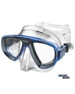 Maschera Seac Sub Extreme Trasparente - Blue in silicone