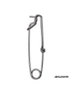 Moschettone Inox Salvimar 100 mm filo Ø 2,6 mm max 100 Kg