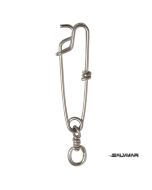 Moschettone con girella Salvimar 100 mm filo Ø 3,0 mm max 150 Kg