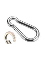 Moschettone in Acciaio Inox Senza Sporgenze