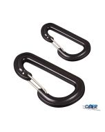 Moschettoni Omer in Naylon kit 2 pezzi accessori marco bardi vendita