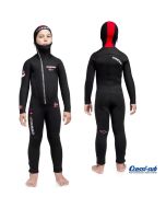Muta per Bambini Cressi sub Diver 5 mm con cerniera