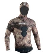 Giacca Seac Sub Gannet Brown neoprene 7mm Open Cell