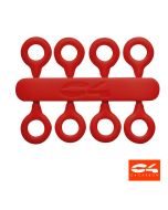 O-Ring per alette C4 Rosso 60 Shore Busta 8 pezzi
