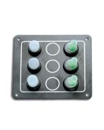 Pannello elettrico 3 interruttori mm 100x90 IP64