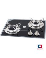 Piano cottura 2 Fuochi cm 38x28 con fermapentole