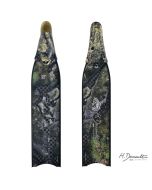 Pinne in carbonio mimetiche H.dessault Fast Camo Med by C4