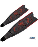 Omer Stingray Dual carbon pinne lunghe in carbonio per pesca subacquea e apnea