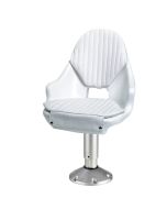 Sedile per barca ammortizzato altezza regolabile cm 50 a 63