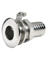 Scarico a mare Inox 316 con portagomma