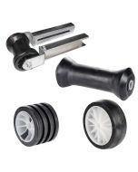 Rulli e ruotini di ricambio per carrello Gommoni e barca