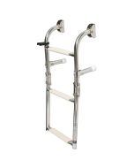 Scaletta Inox Barca Pieghevole 3 Gradini Larghezza cm 26