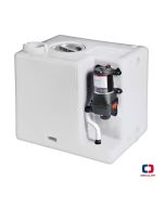 Serbatoio acqua 56 litri con pompa autoclave 12 volt