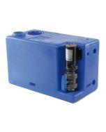 Serbatoio Acque nere 77 Litri con maceratore 12V cm 65x33x40h