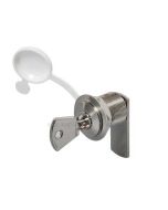 Serratura cilindro rotante per boccaporti e gavoni 20mm