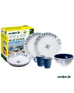 Set stoviglie Brunner Tete a Tete Blue Ocean 8 pezzi