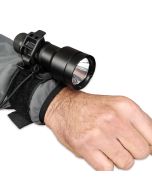 Porta torcia elastico da polso per subacquea