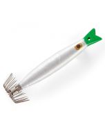 Totanara di piombo rivestita in filato per la pesca a fondo di totani e calamari