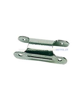 Cerniera inox per scalette per tubi da mm 22