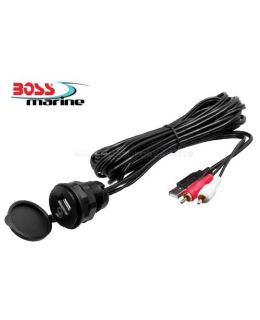 Adattatore MUSB35 USB ed AUX per radio Boss Marine