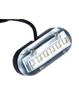 Luce plafoniera a 6 led impermeabile