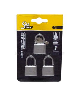Lucchetto marino mm30 Lalizas sealock 3pz