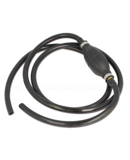 Tubo carburante 2 metri con pompetta per serbatoio