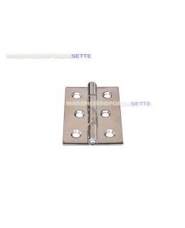Cerniera inox rettangolare spessore mm 1,30