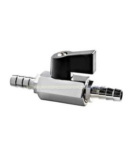 Rubinetto per carburante con portagomma