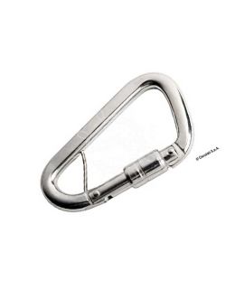 Moschettone per cinture di sicurezza inox
