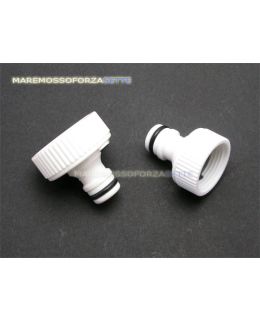 Kit raccordi porta gomma per rubinetto