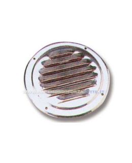 Griglia tonda di areazione in acciaio inox