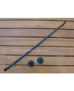 Asta per bandiera in plastica con basi 39cm