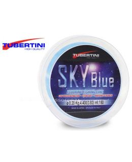 Monofilo Pesca Tubertini Sky Blue 350 Metri da Ø 0,25 a Ø 0,35 mm