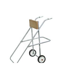 Cavalletto con ruote porta motore fuoribordo