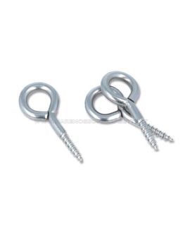 Occhiello in acciaio inox a vite in Blister