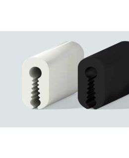 PROFILO PER BORDO IN PVC PER VETRORESINA LEGNO METALLO