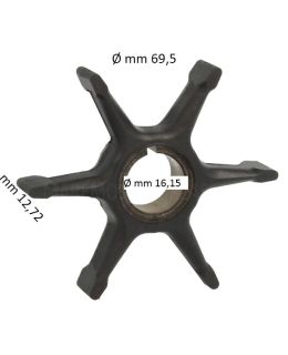 Girante Yamaha Mercury Ø 69,5 mm, 6 Pale 689-44352-02