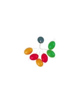 Galleggianti per esca ovali busta 6 pezzi misura 1