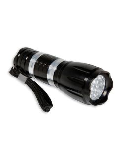 Torcia a led alluminio attivatore di fosforescenza